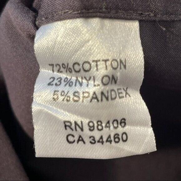 Theory Patrick Men’s Long Sleeve Button Down Dress Shirt Dark Grey Size Large - Picture 5 of 8